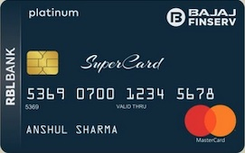 Bajaj RBL Platinum Choice SuperCard Features Offers Apply