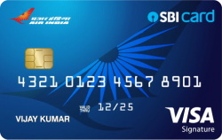 Air India SBI Signature Credit Card