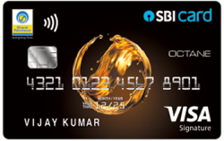 BPCL SBI OCTANE Credit Card