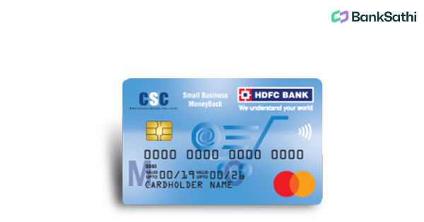 HDFC CSC Small Business Moneyback Credit Card