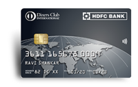 HDFC Diners Club Black Credit Card