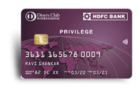 Hdfc Bank Diners Privilege Credit Card Lounge Benefits