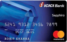 ICICI Bank Sapphiro Credit Card