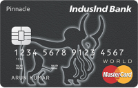 IndusInd Bank Pinnacle World Credit Card