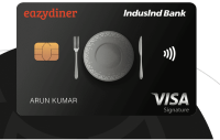 IndusInd EazyDiner Credit Card