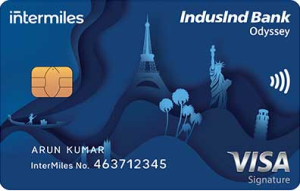 IndusInd Intermiles Voyage Visa Credit Card