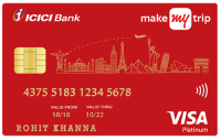 MakeMyTrip ICICI Bank Platinum Credit Card