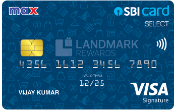 Max SBI Card SELECT Credit Card