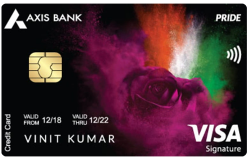 Axis Bank Pride Platinum Credit Card