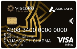 Axis Bank Vistara Infinite Credit Card