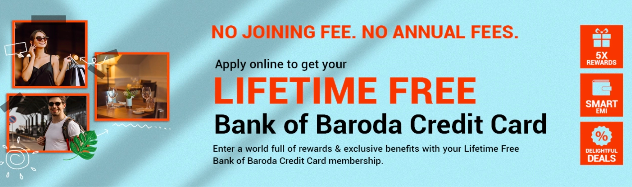 BOB Lifetime Free Credit Card